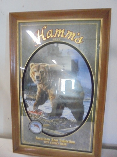 Hamm's Brown Bear Mirror