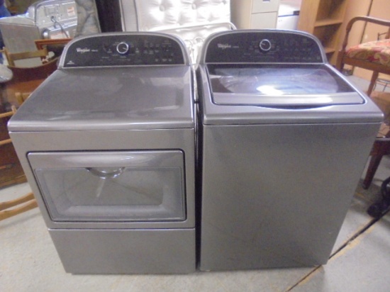 Whirlpool Cabrio HE Washer and Electric Dryer