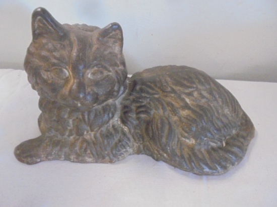 Cast Iron Cat Door Stop