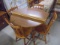 Round Dining Table and 4 Chairs w/ 2 Leaves
