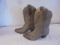 Justin USA Size 9 Cowboy Boots