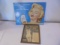 Marilyn Monroe Metal Sign and Framed Ad