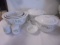 Mixing Bowls, Caserole Dishes, Spoon Rest, Salt and Pepper Shakers