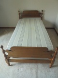 Twin Size Bed w/ Sterns and Foster Mattress