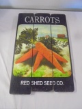 Carrots Wood Sign