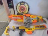 2 Nerf Guns and Target