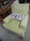 Chair w/ Throw Pillow