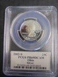 PCGS PR69DCAM Ohio Silver Quarter