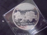 Stagecoach 1oz Silver