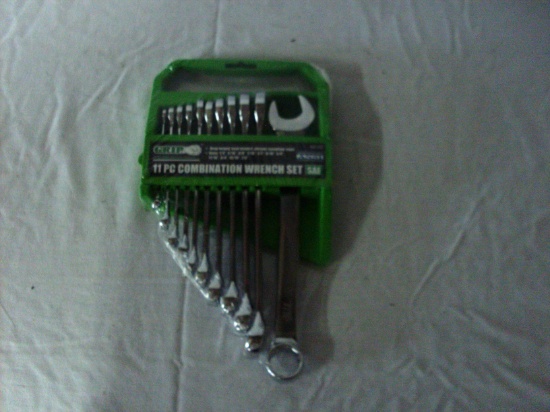 11 Pc Standard Wrench Set