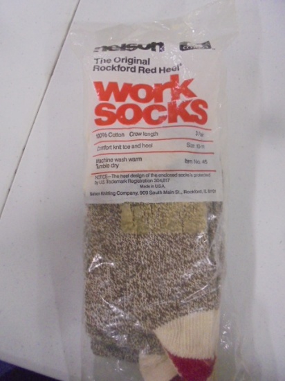 Nelcon 3 Pair Vintage Work Socks