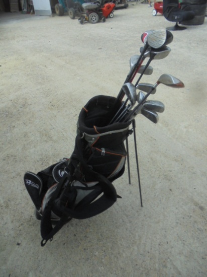 Golf Clubs in Bag