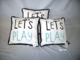 Let's Play Throw Pillows