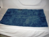 Fieldcrest Blue Bath Rug