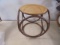 Rattan and Wicker Side Table