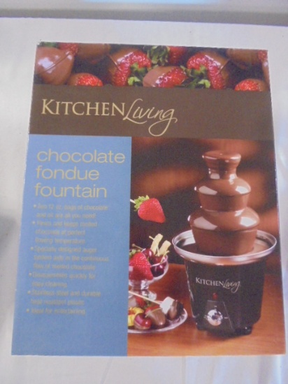 Kitchen Living Chocolate Fondue Fountain