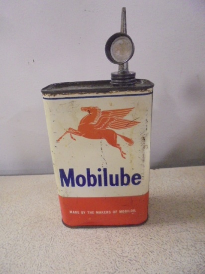 Vintage Mobilube Pegasus Oil Can