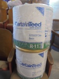 2 Brand New Rolls of Certainteed R-11 Kraft Faced Insulation