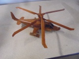 Solid Mahogany K-50 Attack Helicopter