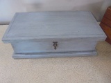 Antique Painted Wooden Keepsake Box