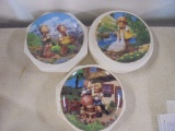 MJ Hummell Plates w/Packaging