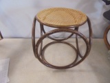 Rattan and Wicker Side Table