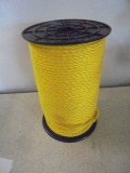 Large Spool of New Yellow Poly Rope