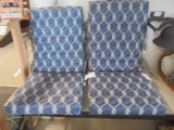 Matching Pair of Outdoor Chair Cushions