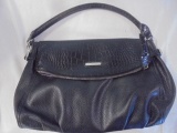 Black Leather Dana Buchman Purse