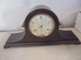 New Haven Antique Wood Case Mantel Clock