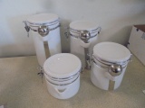 4 Pc. Ceramic Canister Set