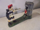 Cast Iron William Tell Shooting Mechanical Bank