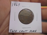 1869 Two Cent Piece