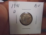 1941 D Mint Mercury Dime