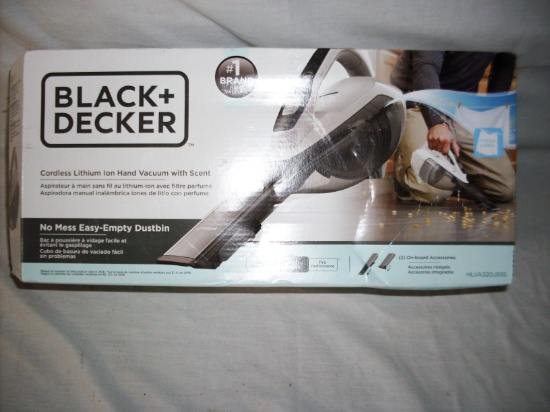 Black and Decker Cordless vac