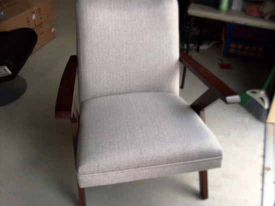 New Oatmeal Accent Chair