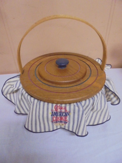 1992 Crisco American Cookie Celebration Longaberger Basket