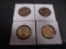 (4) Presidential Uncirculated Coins