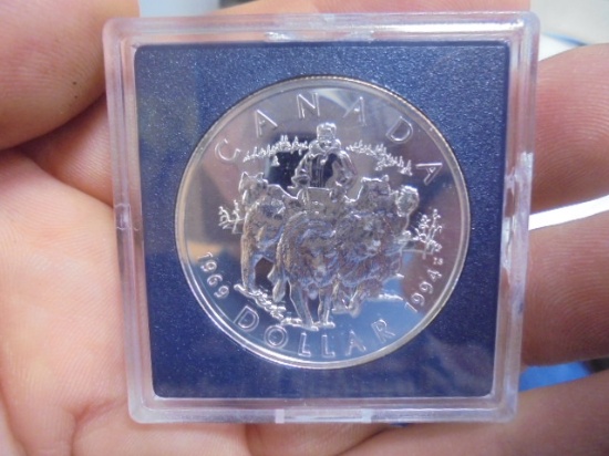 1994 Silver Canadian Dollar