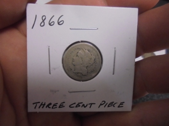 1866 Three Cent Piece