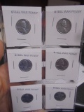 (6) Steel War Pennies