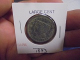 1843 Large Cent Piece