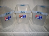 Hefty Hi-Rise Plastic Bins