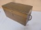 Antique Wooden Box w/Handle