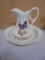 Ironstone Pitcher and Bowl Set