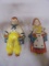 2 Pc. Set of Occupied Japan Dutch Boy and Girl Wall Hangers