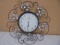 Jeweled Metal Art Clock