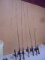 Group of 7 Rod and Reels