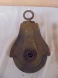 Antique Wood Barn Pulley