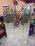 Large Tri-Fold Mirror